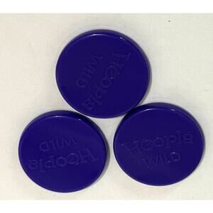 Cranium Hoopla Game 3 Purple Hoopla Wild Tokens Replacement Pieces